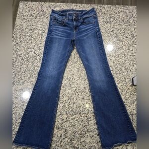 American Eagle Artist Flare Jeans Size 4 Short
